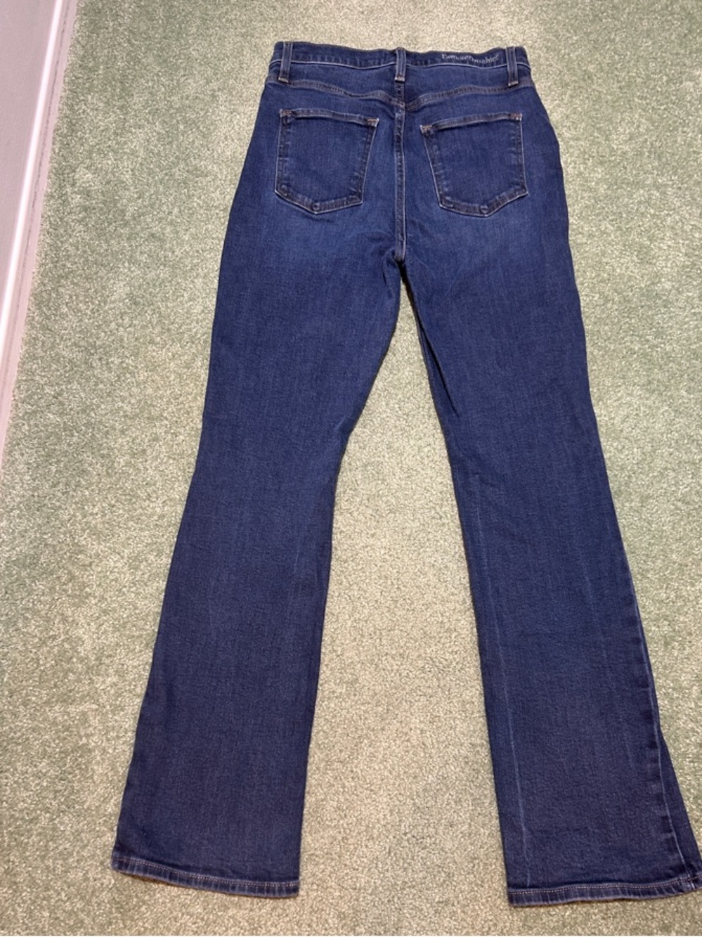 Favorite Daughter The Valentina Dark Indigo High-Rise Boot-Cut Jeans - Picture 7 of 13